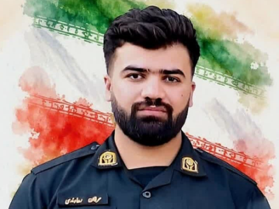 مراسم وداع با شهید مدافع امنیت عرفان رماوندی در خرمشهر