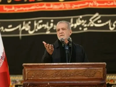 پزشکیان در حرم امام: بیکاری و گرسنگی را از بین ببریم/ کارشناس تلویزیون: مأموریت جهانی داریم فرعون را ساقط کنیم
