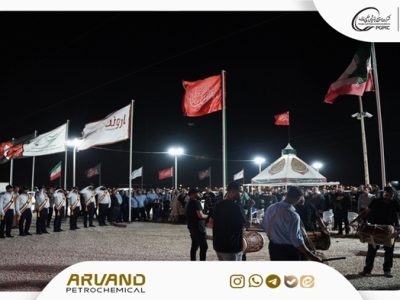 آغاز شانزدهمین سال خدمت‌رسانی کارکنان پتروشیمی اروند به زائران اربعین حسینی
