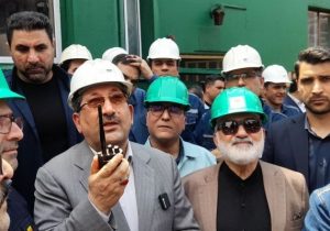 خط تولید شرکت فولاد خوزستان به مدار بازگشت