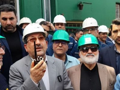 خط تولید شرکت فولاد خوزستان به مدار بازگشت