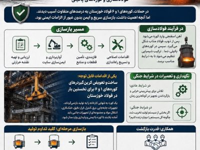 فولاد خوزستان؛ روایت یک بازگشت وقتی قلب کارخانه دوباره تپید